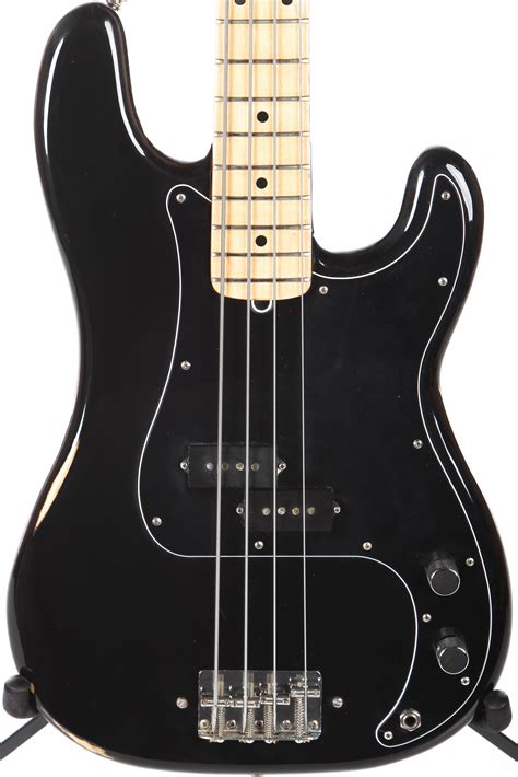 black fender precision bass.